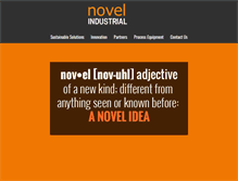 Tablet Screenshot of novelindustrial.com